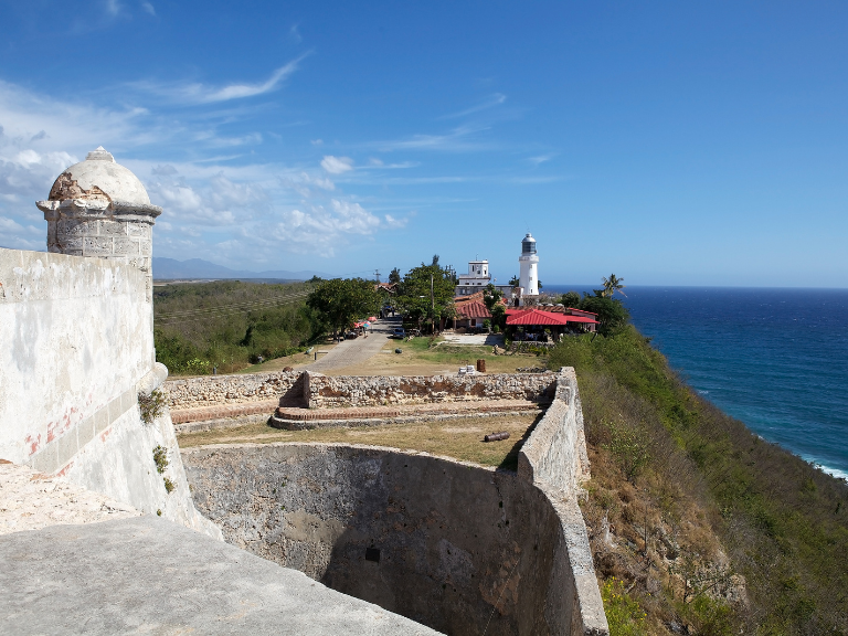 In the southeast of the island, "Santiago de Cuba"