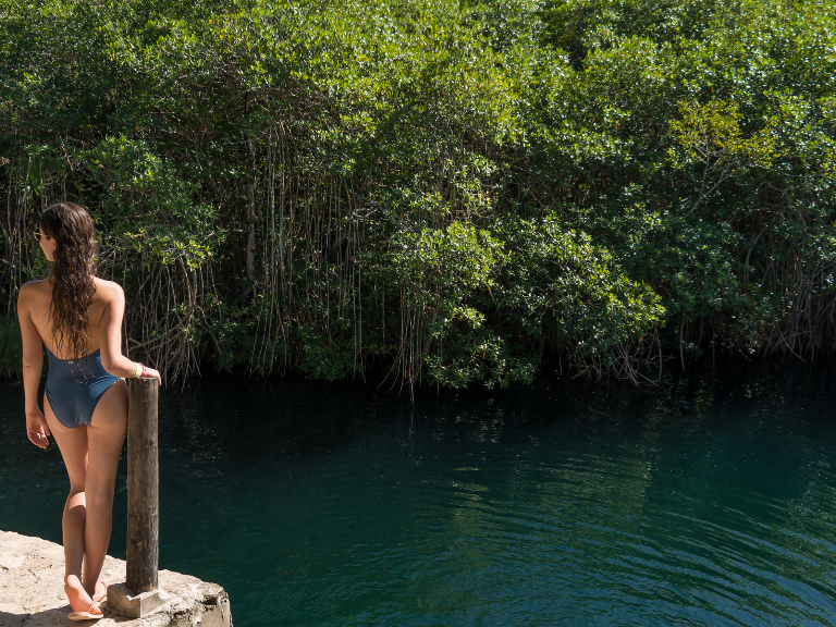 The dazzling crystal cenotes in Tulum