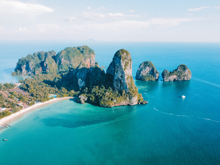 Railay-Beach-located-in-the-Krabi-Province-is-a-rock-climbers-paradise
